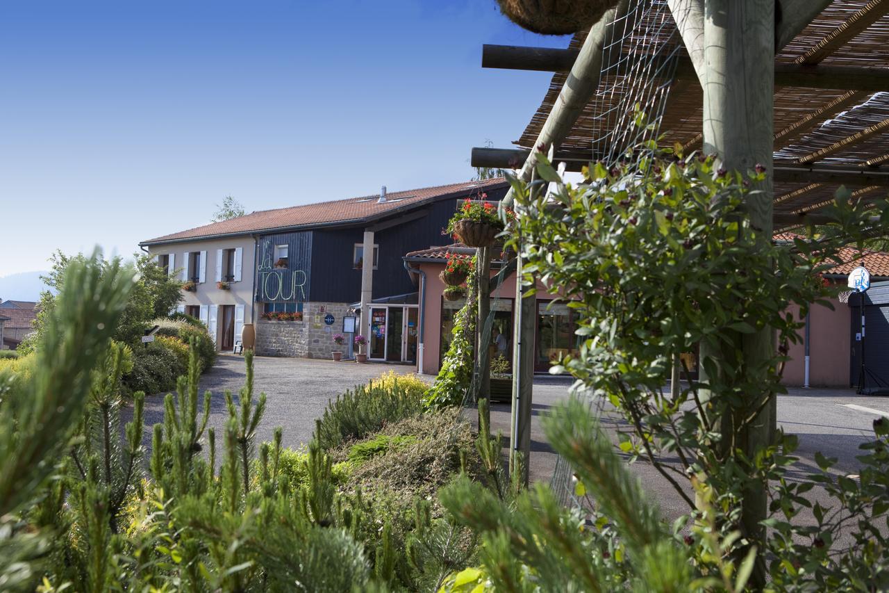 Logis Hotel Restaurant La Tour Dunières Exterior foto